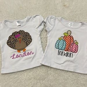 Fall “London” tees